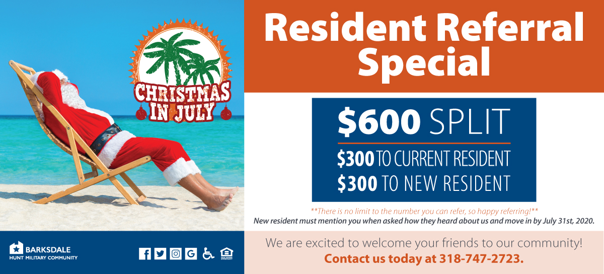 Christmas in July Resident Referral